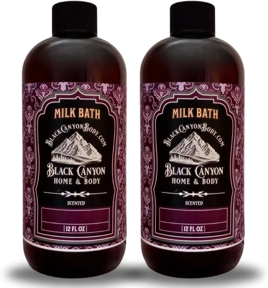 Black Canyon Red Clover & Tea Scented Milk & Bubble Bath, 12 Oz (2 Pack)