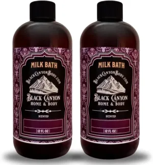 Black Canyon Red Clover & Tea Scented Milk & Bubble Bath, 12 Oz (2 Pack)
