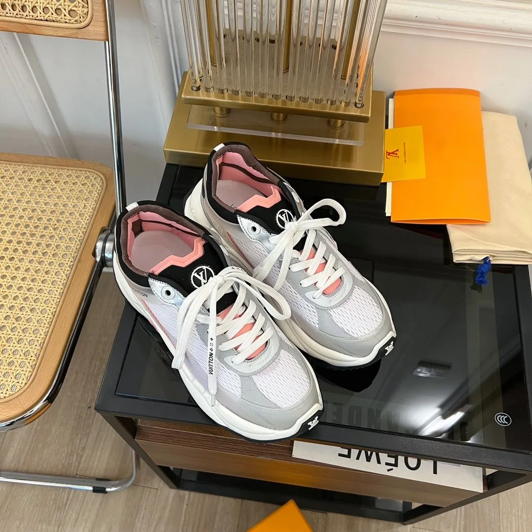 BLACK High-standard Global shipping SNEAKER Vuitton 55 RUN PINK Louis