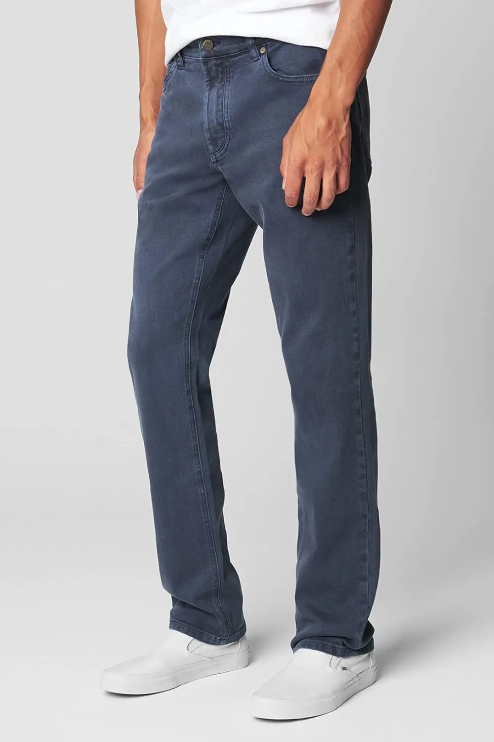 [BLANKNYC] Mens Slim Fit Flat Front Tapered Jeans with 5 Pockets, Comfortable & Stylish Pants