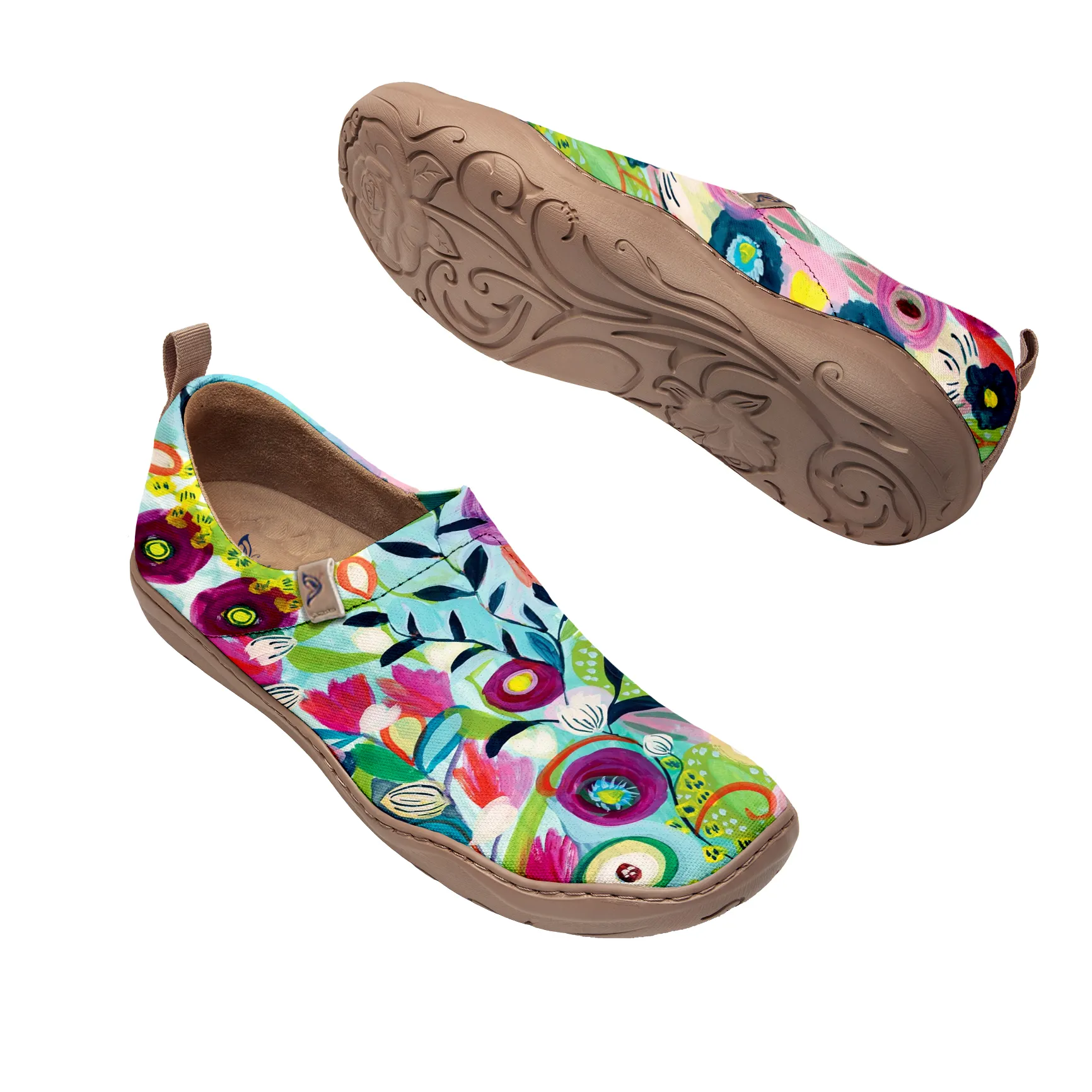 Blooming Circles Slip-On