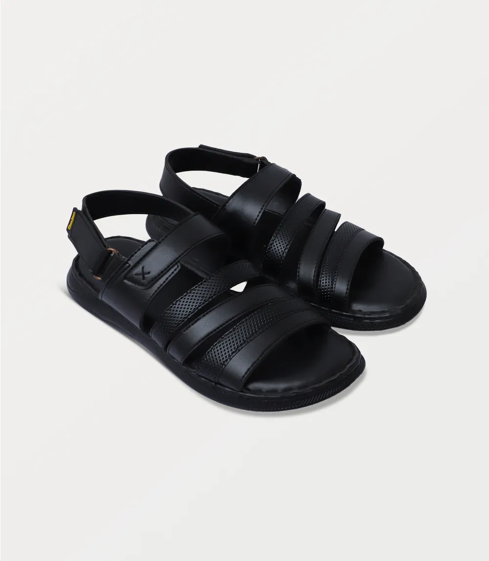 BM6873-BLACK-Men Sandal