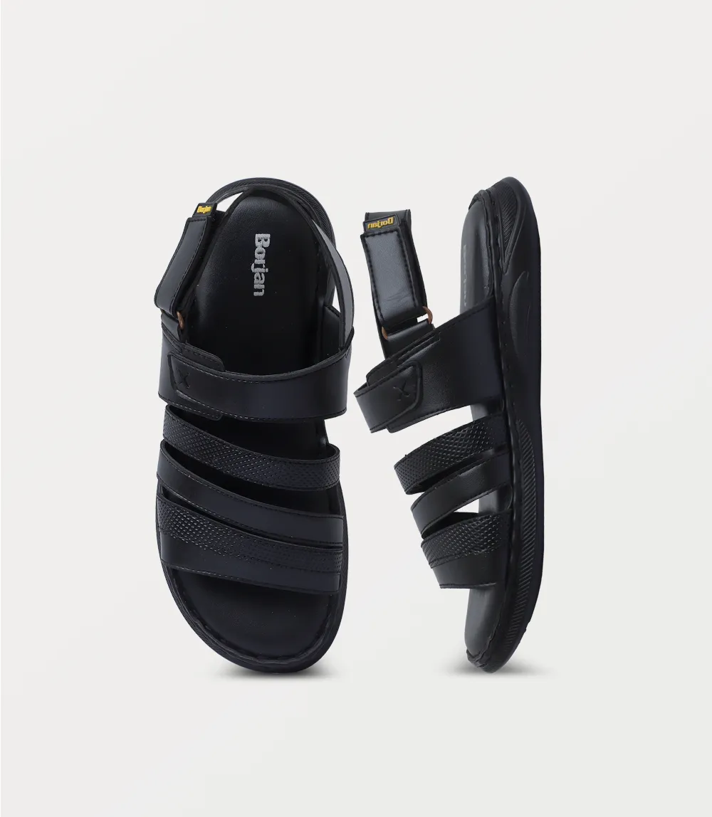 BM6873-BLACK-Men Sandal