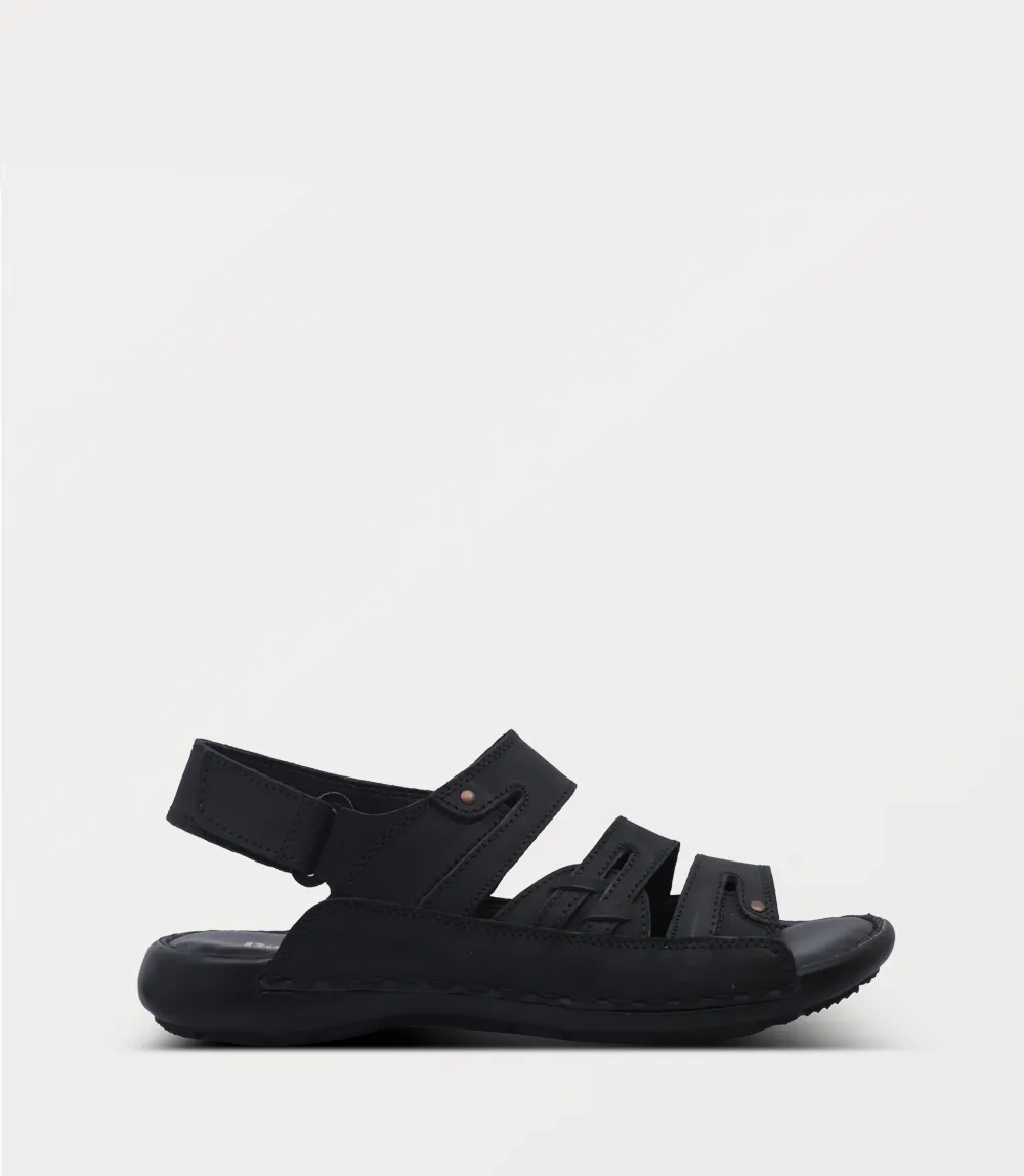 BM6893-BLACK-Men Sandal
