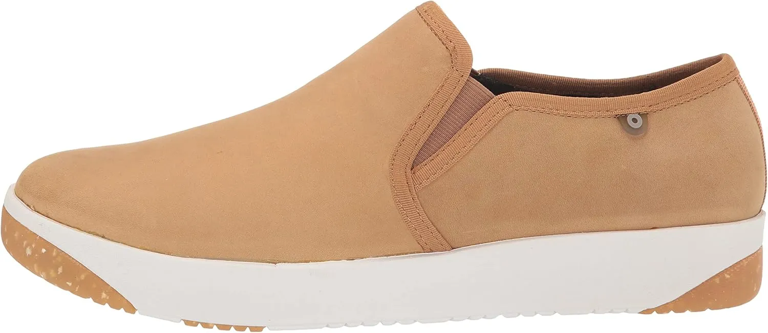 BOGS Women's Kicker Slip on Leather Shoe Sneaker