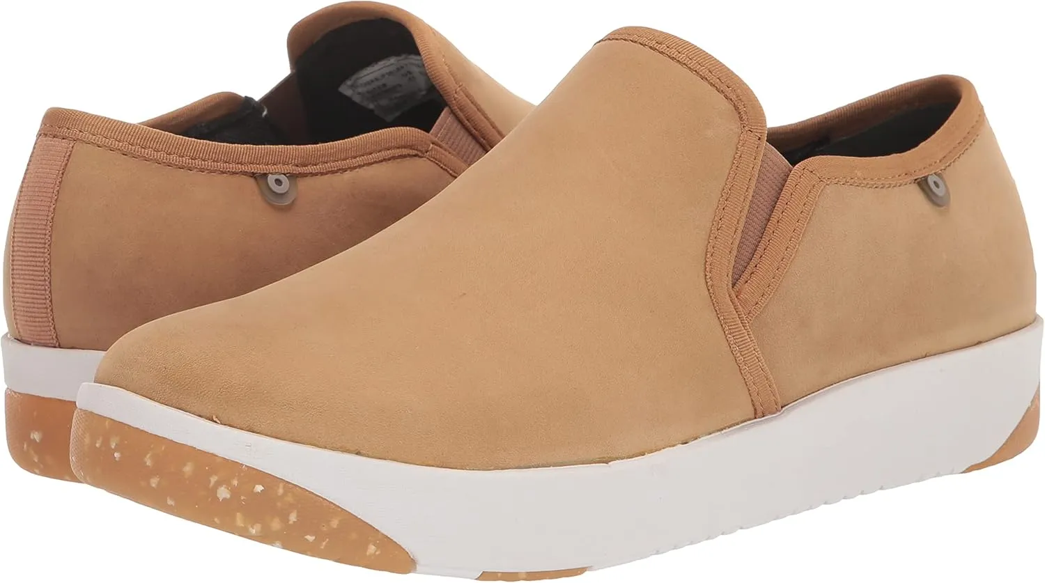 BOGS Women's Kicker Slip on Leather Shoe Sneaker