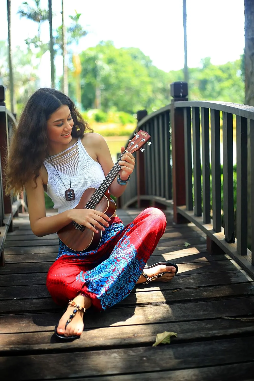 Boho Pants Harem Pants Yoga Trousers for Woman Bohemian Beach Pants
