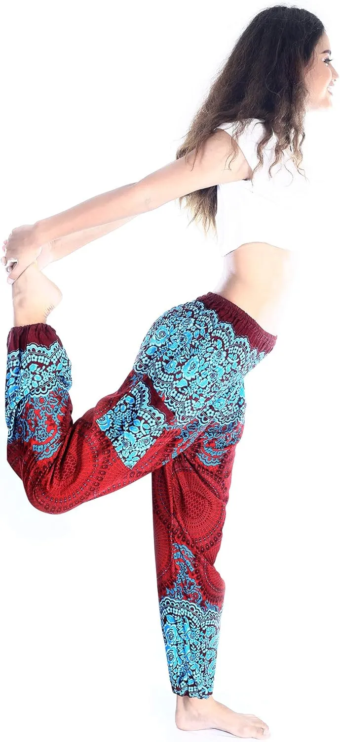 Boho Pants Harem Pants Yoga Trousers for Woman Bohemian Beach Pants
