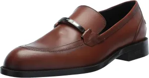 BOSS Men's Tayil Smooth Leather Bit Loafer