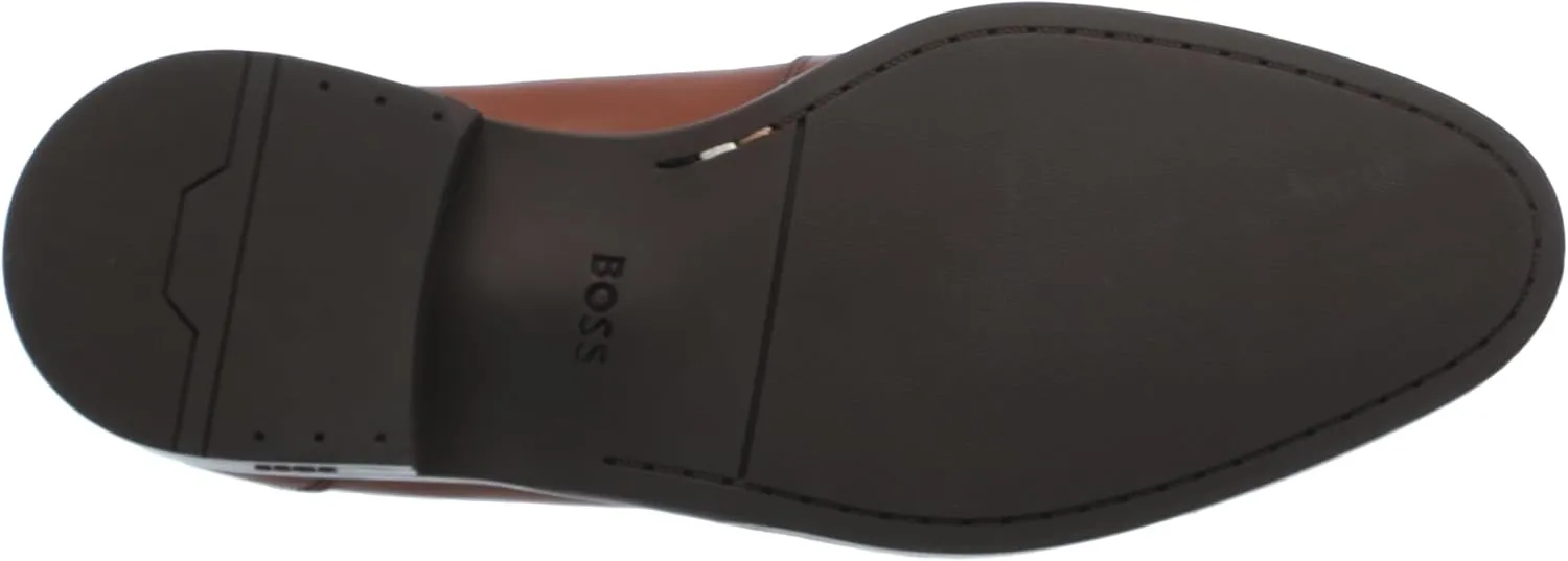 BOSS Men's Tayil Smooth Leather Bit Loafer
