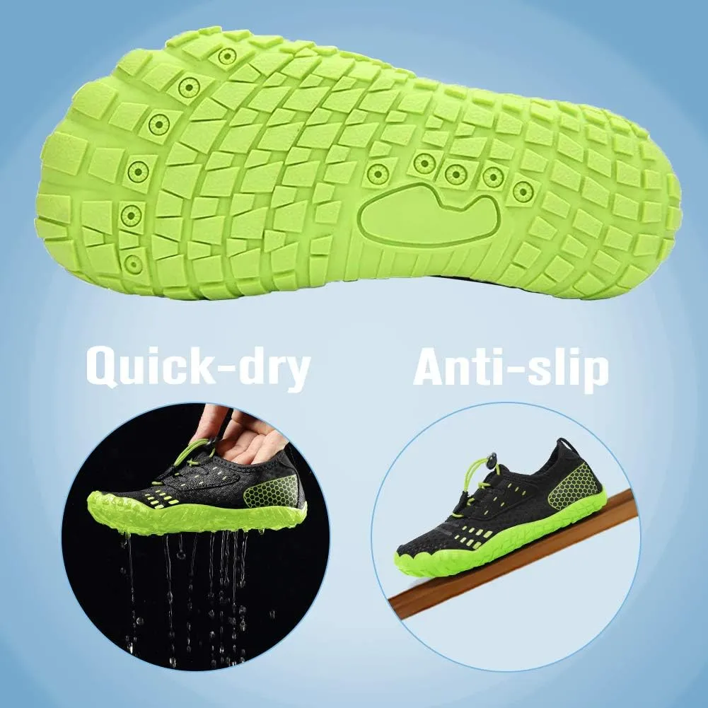Boys & Girls Water Shoes Lightweight Comfort Sole Easy Walking Athletic Slip on Aqua Sock(Toddler/Little Kid/Big Kid)