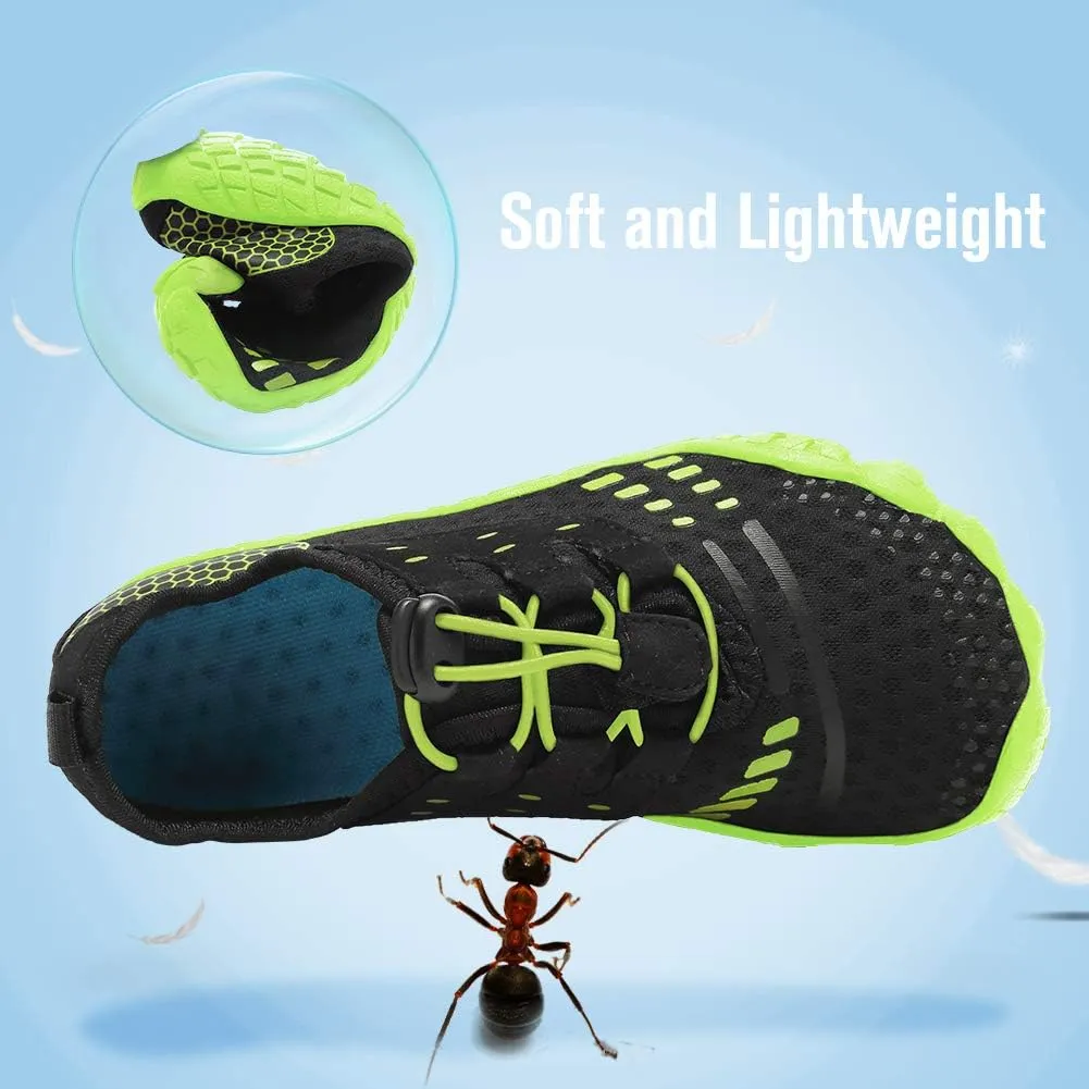 Boys & Girls Water Shoes Lightweight Comfort Sole Easy Walking Athletic Slip on Aqua Sock(Toddler/Little Kid/Big Kid)