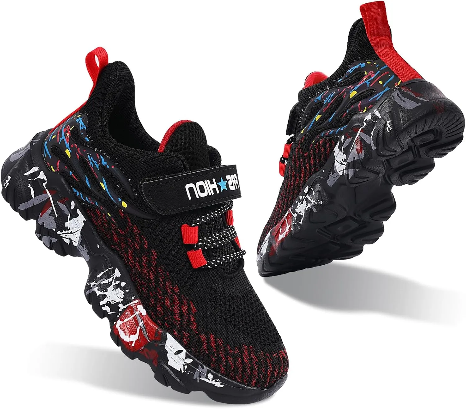 Boys Girls Sneakers Slip On Athletic Running Shoes