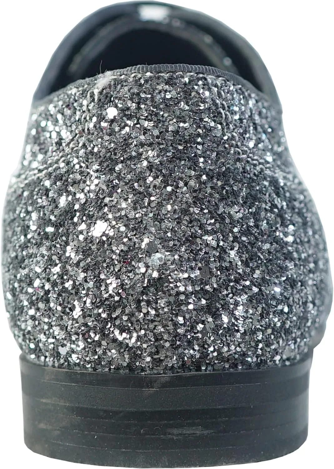 bravo! Men Dress Shoe Prom Slip-on Loafer Lace-up Oxford Cap Toe Metallic Glitter for Wedding Prom Black Blue Green Gold Pink Pewter Purple Silver Red
