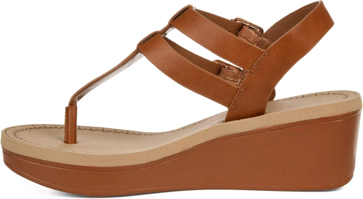 Brinley Co Women's Bianca Wedge Sandal