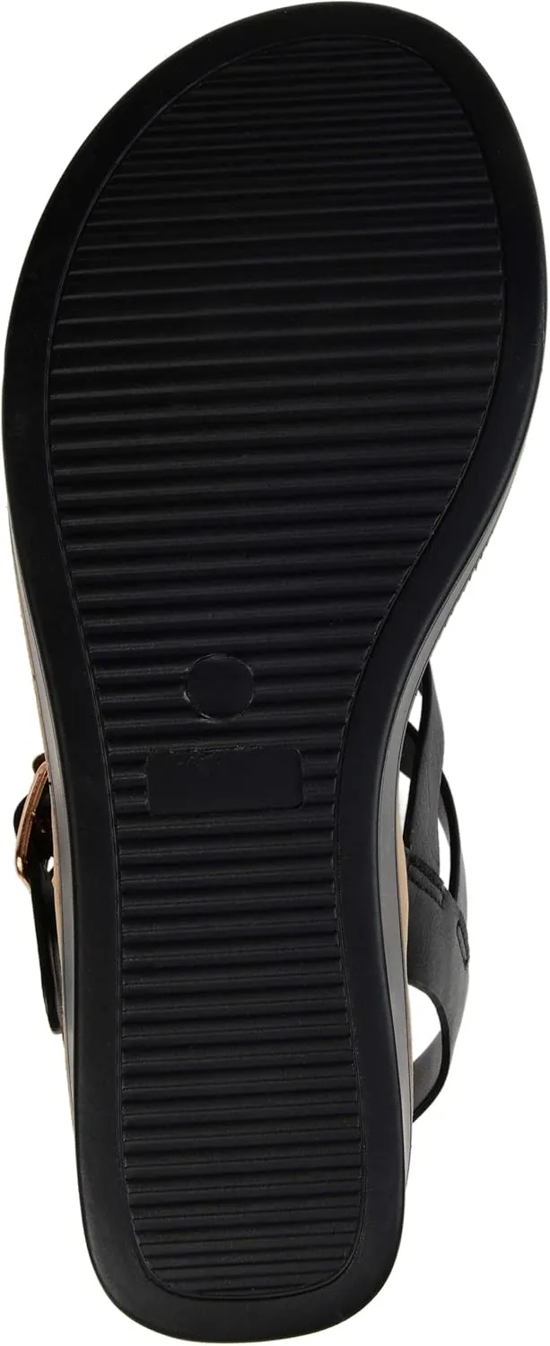 Brinley Co Women's Bianca Wedge Sandal