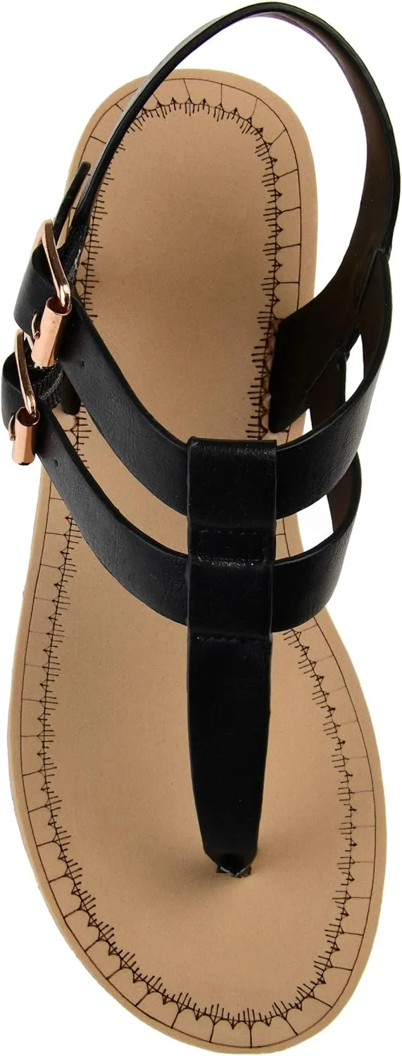 Brinley Co Women's Bianca Wedge Sandal