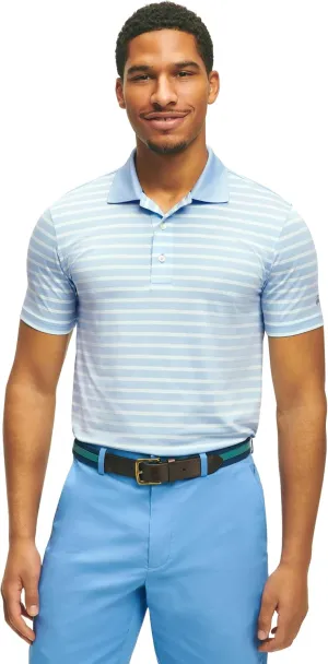 Brooks Brothers Men's Performance Stretch Short Sleeve Golf Polo Shirt