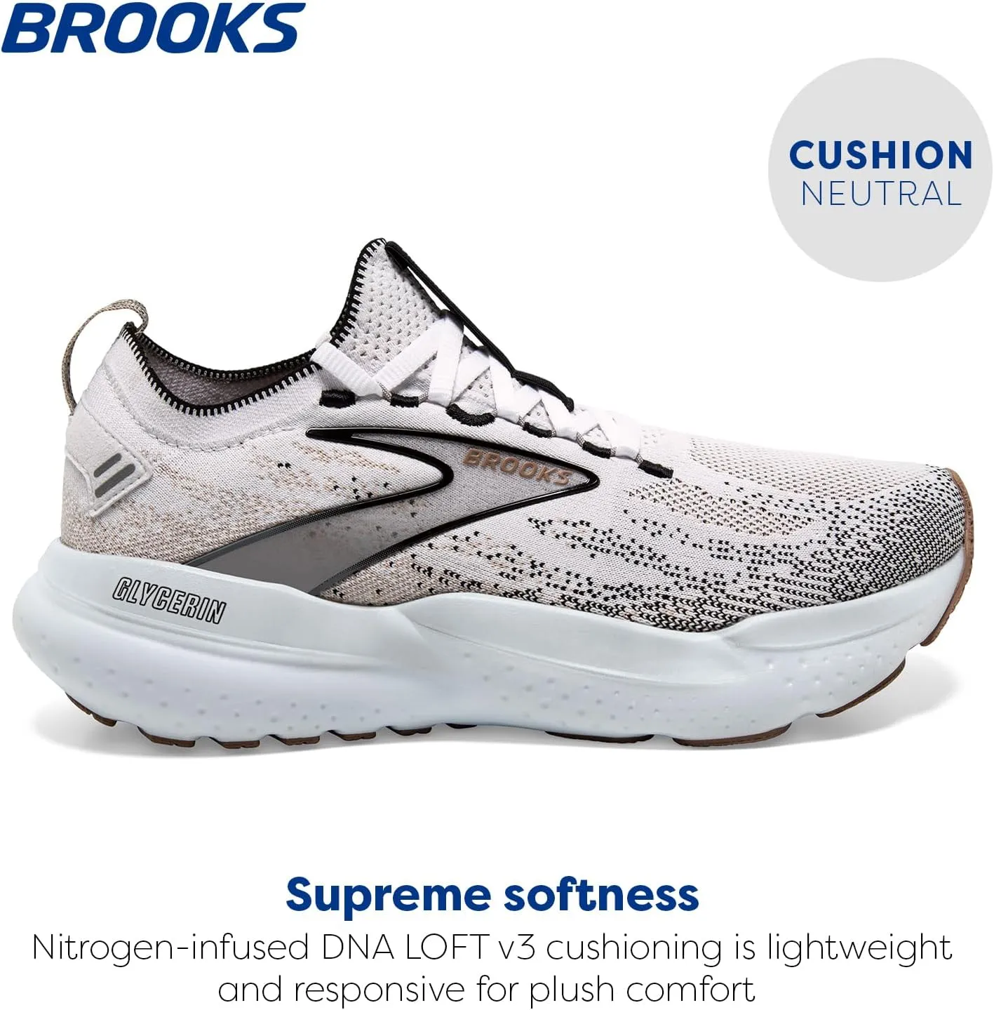 Brooks Women’s Glycerin Stealthfit 21 Neutral Running Shoe