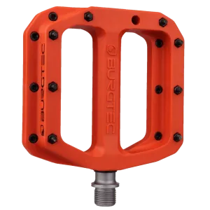 Burgtec Mk4 Comp Flat Pedals Orange