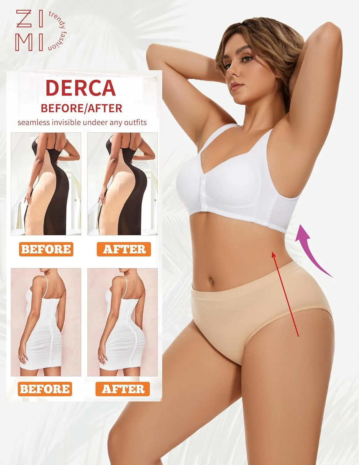 Butt Lifter Panties Underwear for Women with Removable Pads Seamless Booty Pads Hip Enhancer Panty