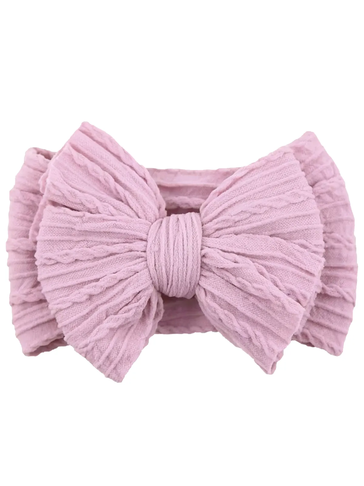 Cable Bow, Soft Violet