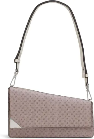 Calvin Klein Basalt Flap Demi Shoulder Bag