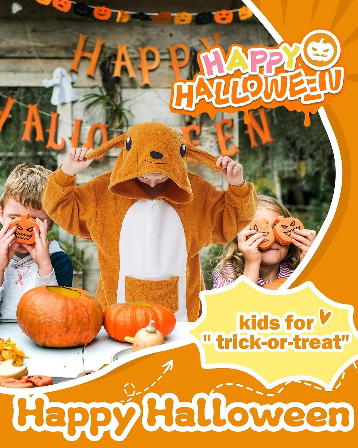 CANASOUR Unisex Anime Halloween Kids Onesie For 4T Girls Boys One Piece Christmas Pajamas Costume Party Cosplay Pyjamas