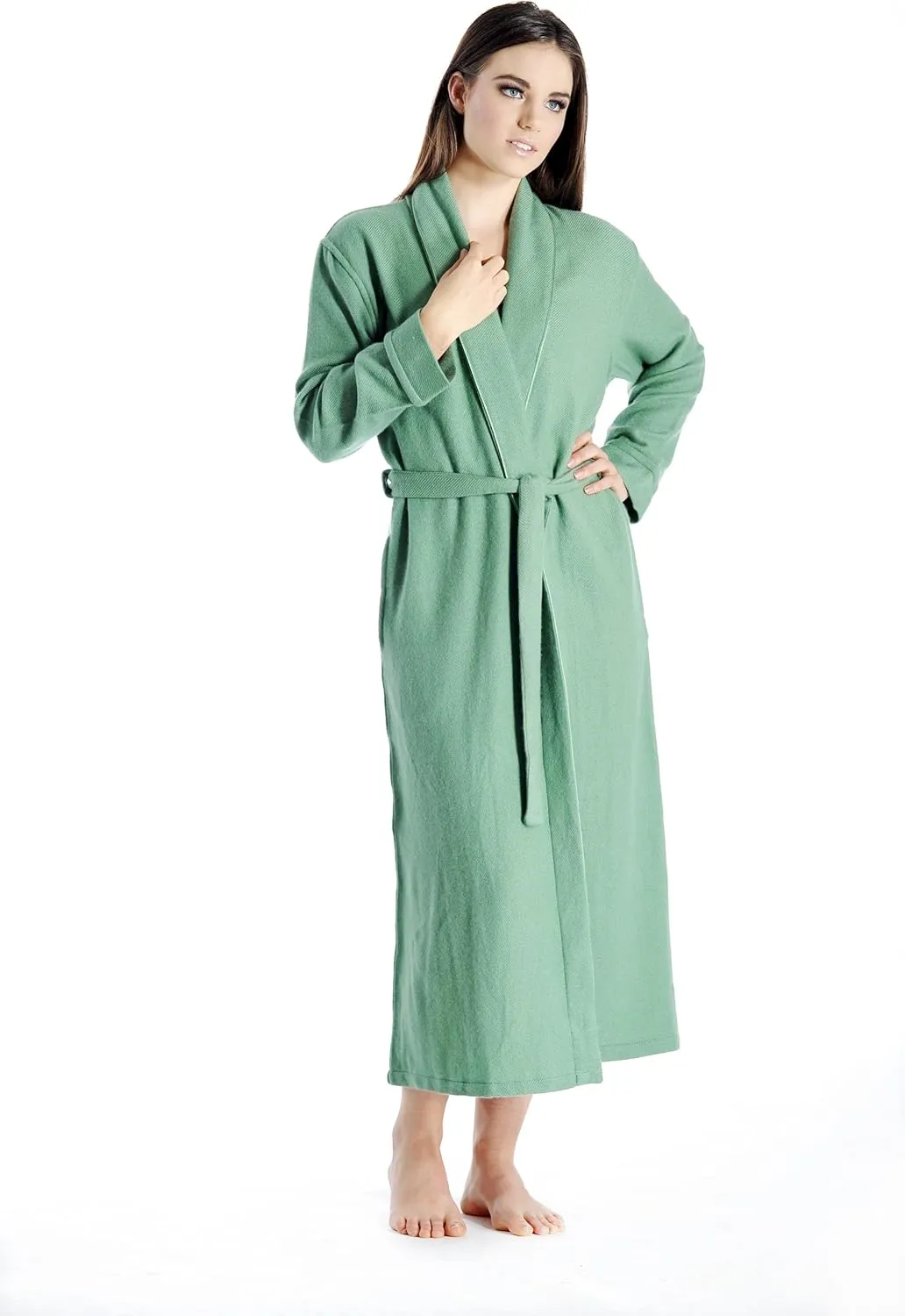 Cashmere Boutique 100% Pure Cashmere Robes for Women – Long, Lightweight, Soft Plush, Winter Warm, and Cozy Women Bathrobe