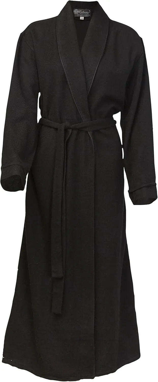 Cashmere Boutique 100% Pure Cashmere Robes for Women – Long, Lightweight, Soft Plush, Winter Warm, and Cozy Women Bathrobe