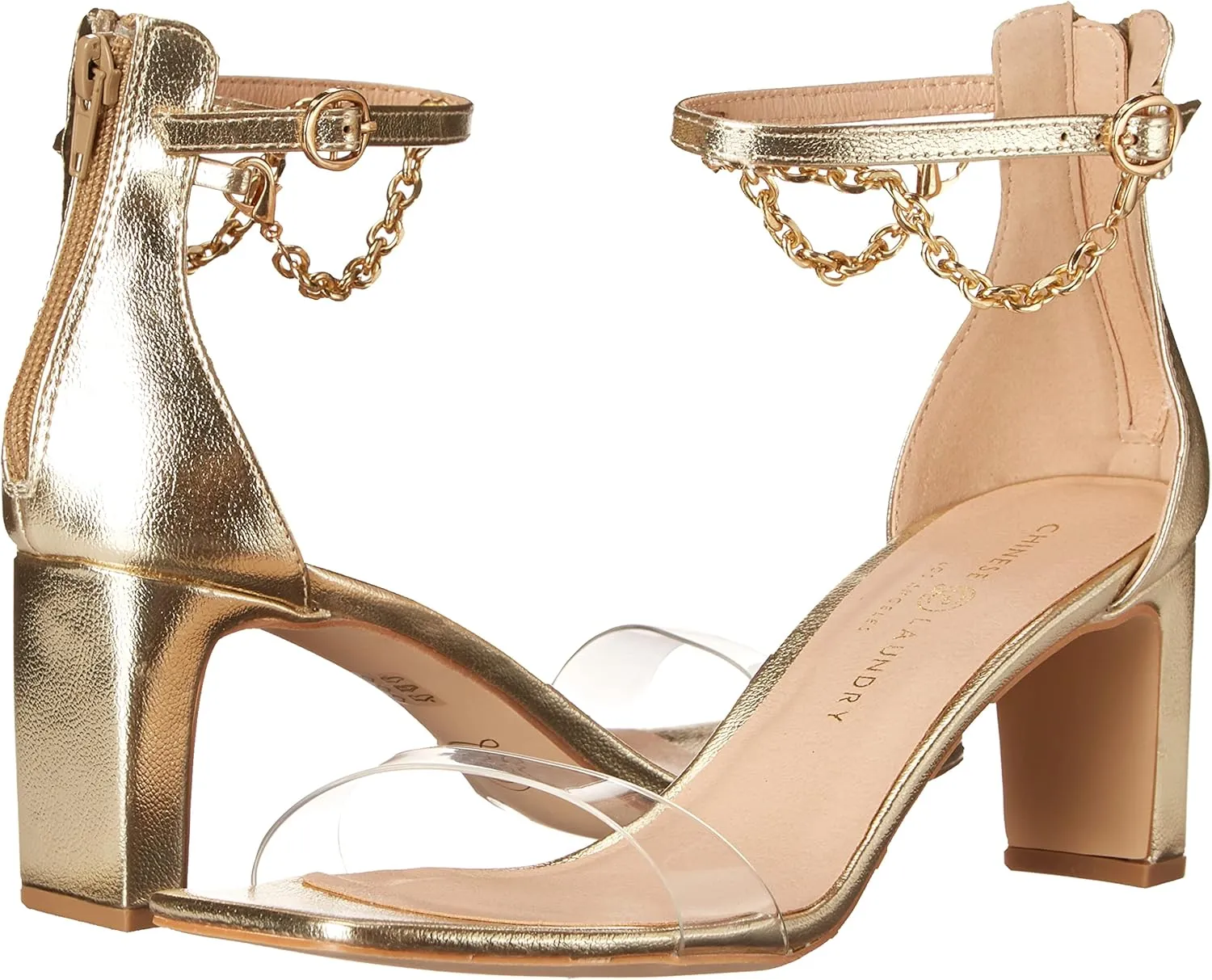 Chinese Laundry Women's Yara Metallic-vin Heeled Sandal