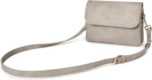CHOLISS Small Crossbody Bags for Women, Vegan Leather Cell Phone Purse, Mini Travel Purse with Adjustable Strap