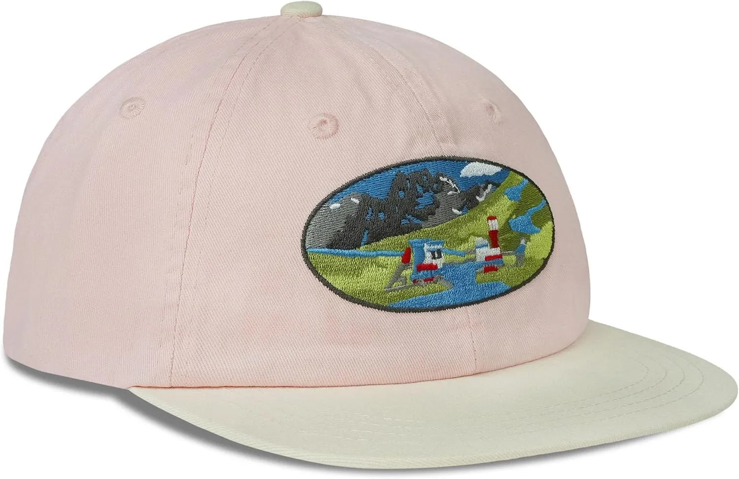 CLAPE Vintage Snapback Hat Flat Bill Unstructured Baseball Cap Soft Cotton Dad Hat Street Hip Hop Camp Trucker Hat