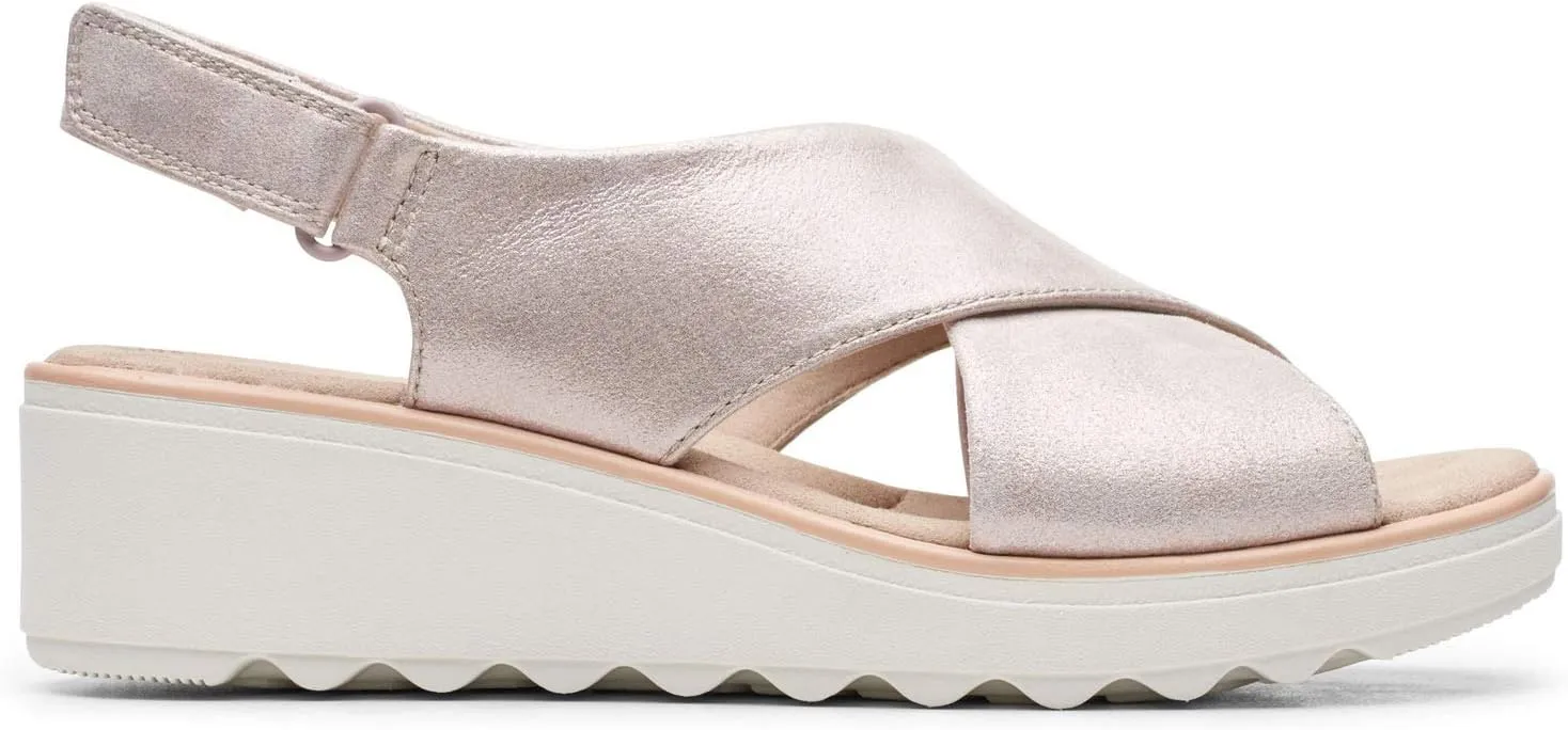 Clarks Women's Jillian Jewel Wedge Sandal