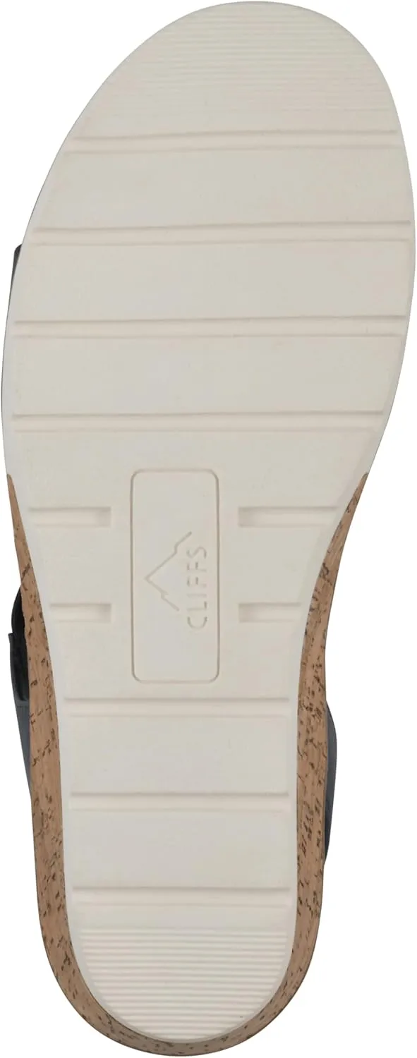 CLIFFS BY WHITE MOUNTAIN Women's Tinnley Cork Wedge Sandal