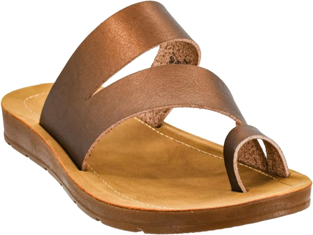 Corkys Footwear Just A Fling Sandals - Features a Toe Wrapped strap for Stability, Unbeatable Cushioned Insoles for Comfort, Slip-on Technology for Easy On and Off