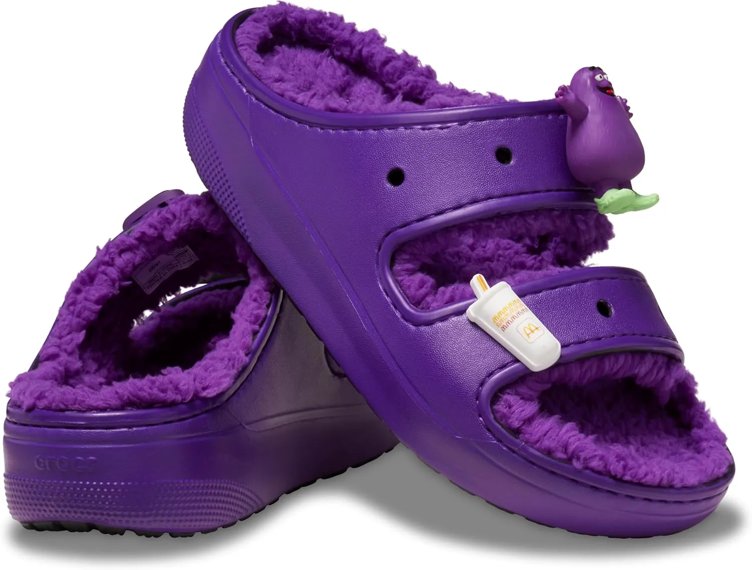 Crocs Unisex-Adult McDonald's X Cozzzy Sandal Slide