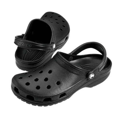 Crocs Unisex Classic Clogs - 10001 - Black
