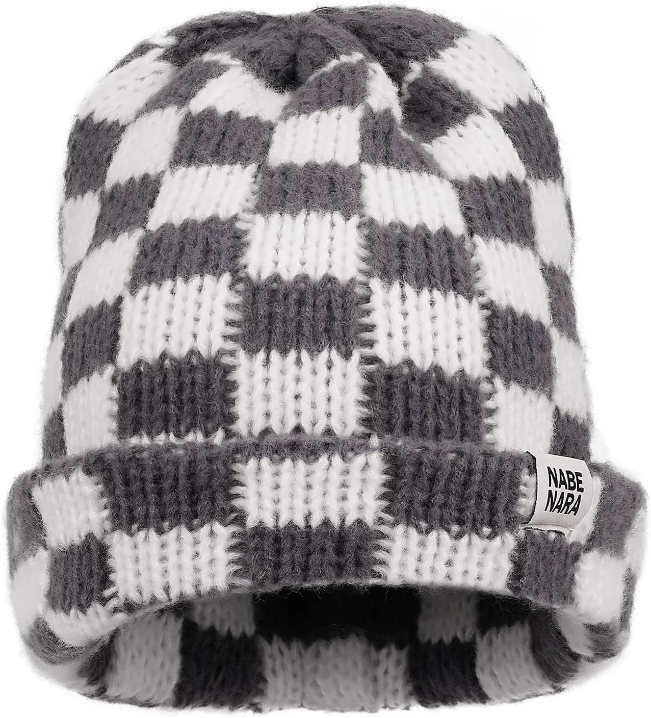 Croogo Beanie Men Slouchy Knit Skull Cap Warm Stocking Hats Women Winter Snow Ski Hat Cuffed Plaid Hat Toboggan Hats