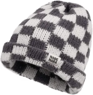 Croogo Beanie Men Slouchy Knit Skull Cap Warm Stocking Hats Women Winter Snow Ski Hat Cuffed Plaid Hat Toboggan Hats