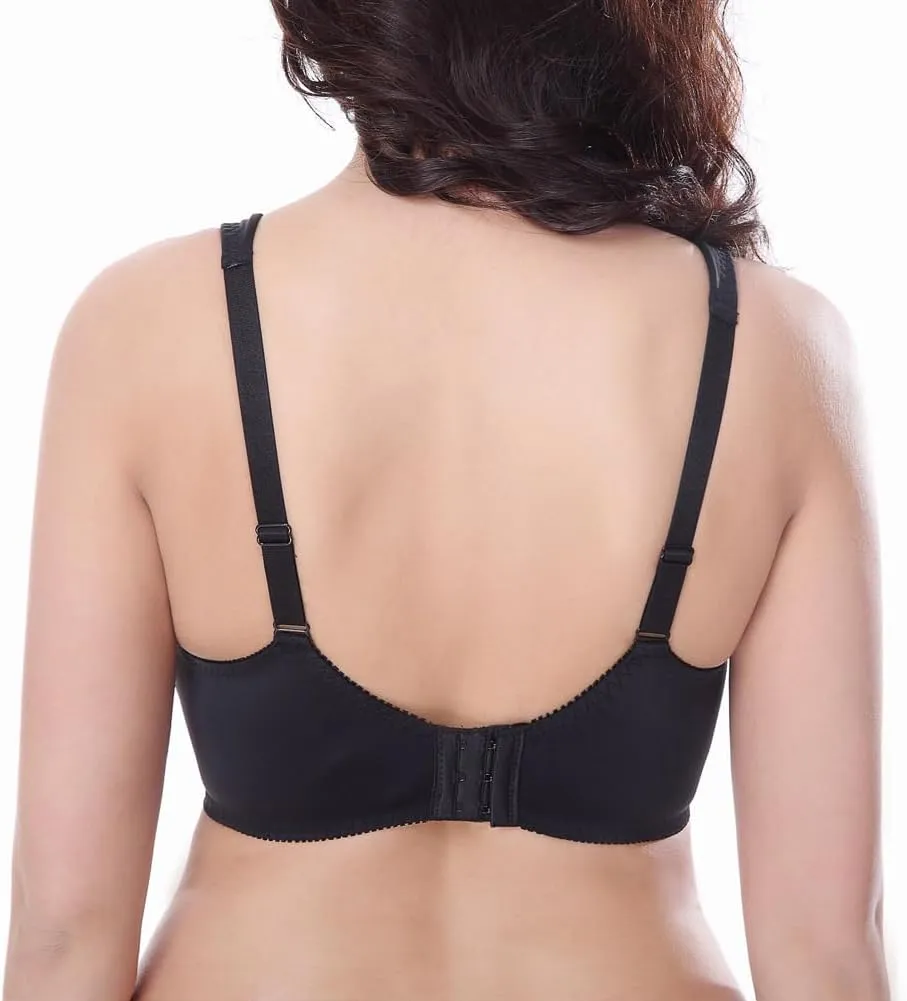 Curve Muse Women's Plus Size Minimizer Underwire Bra with Lace Embroidery-2or3PK