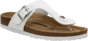 CUSHIONAIRE Women's Leah Cork Footbed Sandal With  Comfort