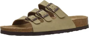 CUSHIONAIRE Women's Lela Cork footbed Sandal with  Comfort