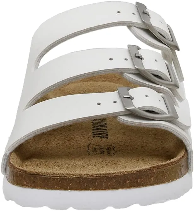 CUSHIONAIRE Women's Lela Cork footbed Sandal with  Comfort