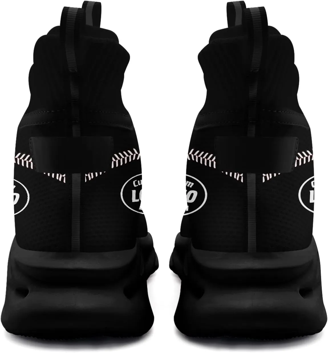 Custom Men Athletic Walking Running Tennis Shoes Fashion Women Hightop Breathable Lightweight Sneaker Unisex Baseball Shoes