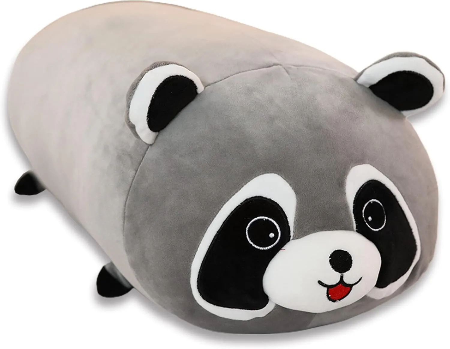 Cute Raccoon Plush Pillow, Soft Kawaii Plushies Cuddle Pillow, Cute Plushies Birthday Gifts for Kids (23 inch)