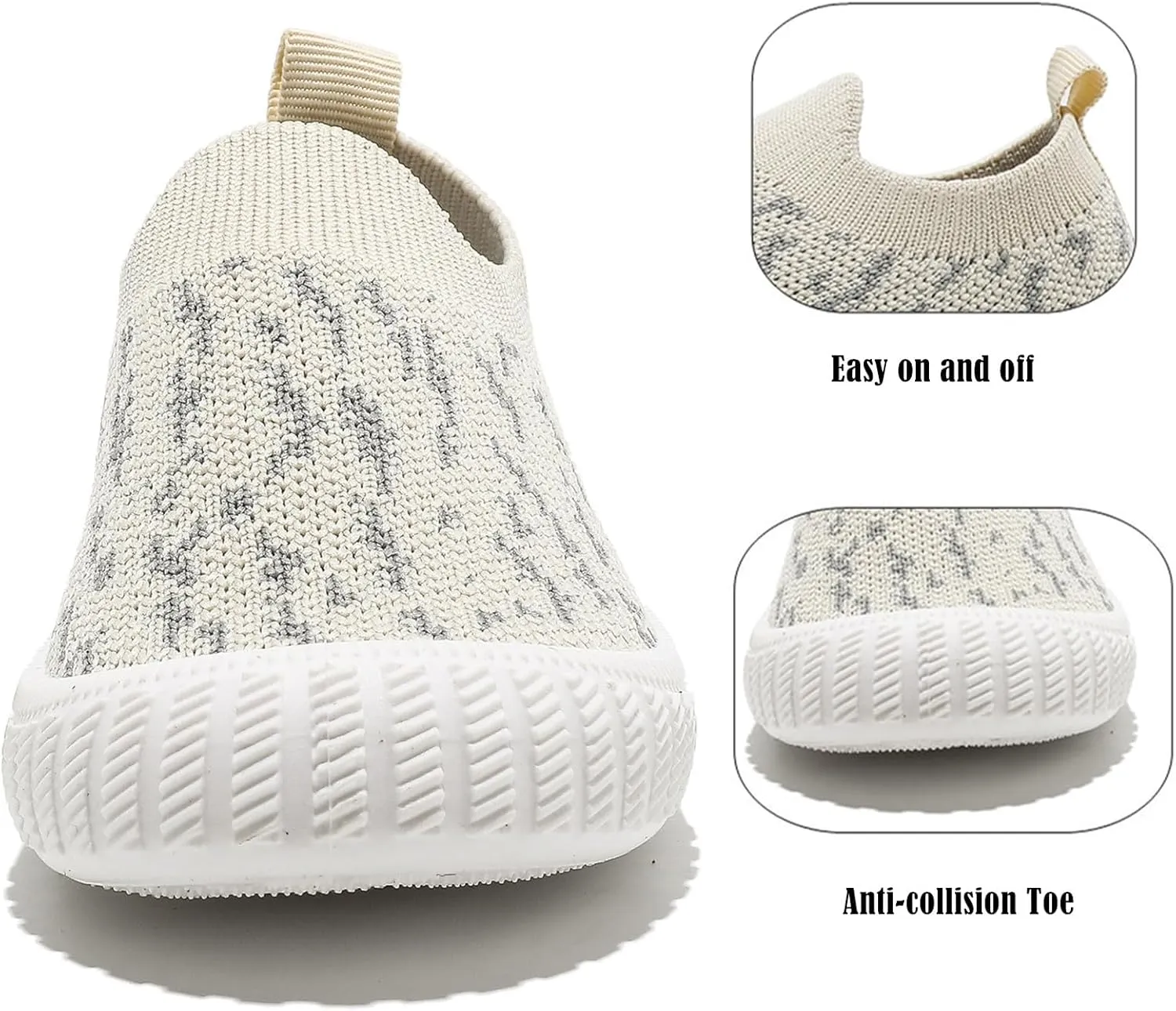 DADAWEN Boys Girls Toddler Sneakers Kids Lightweight Walking Shoes Mesh Breathable Tennis Shoes for Toddler/Little Kids