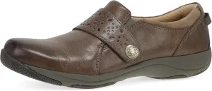 Dansko Sallie Women's Comfort Shoe - Padded Leather Upper, Adjustable Hook and Loop Vamp, Comfort Foam Footbed with Arch Support, Slip Resistant Outsole
