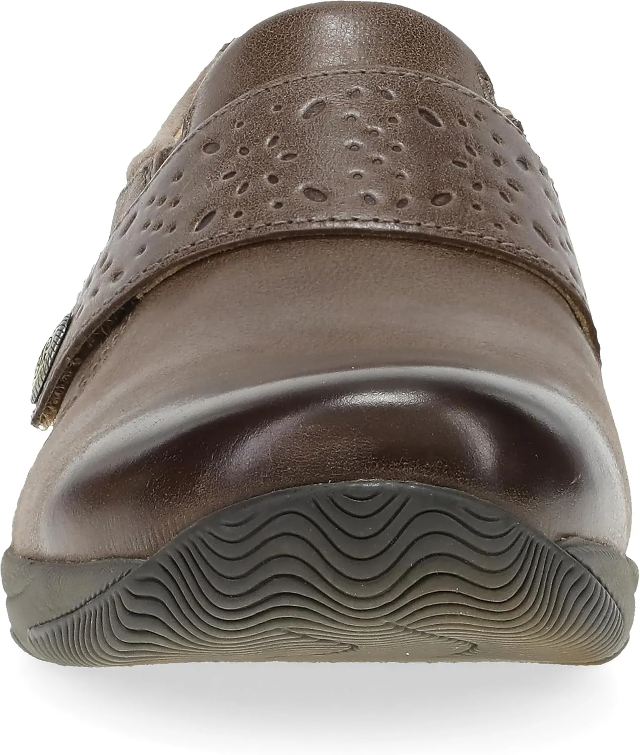 Dansko Sallie Women's Comfort Shoe - Padded Leather Upper, Adjustable Hook and Loop Vamp, Comfort Foam Footbed with Arch Support, Slip Resistant Outsole