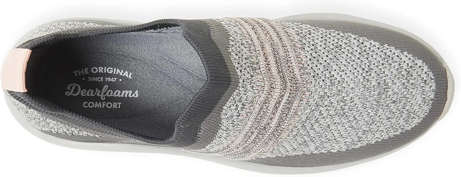 Dearfoams Women's Original Comfort Elena Slip-on Wedge Sneaker